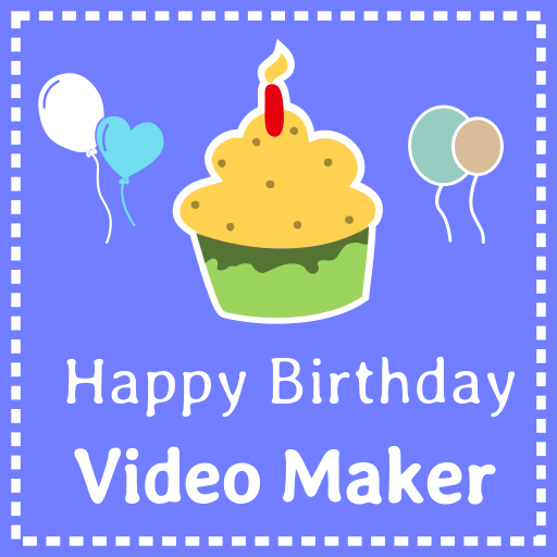 Happy Birthday Video maker - with song and photo icon