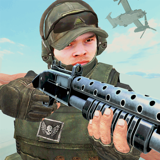 Desert Military Commando War Shooting Games 2k20 icon