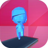 Funny Run 3D : Human Race icon