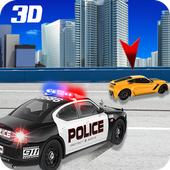 High Speed Police Car Chase: Crime Racer 2019 icon