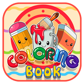 coloring book - color therapy أيقونة