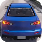 Car Parking Mitsubishi Lancer Evo X Simulator icon