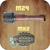 Grenade simulator: American, German, Russian icon