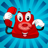 fake call - prank call dial icon