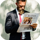 News Paper Photo Frame icon