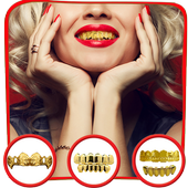 Gold Teeth Photo Editor icon