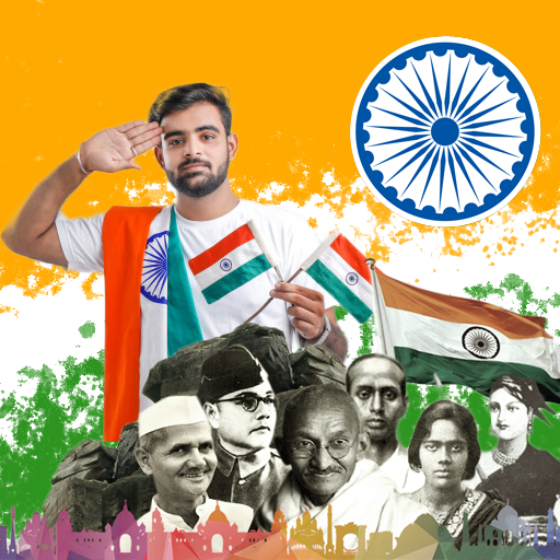 Independence Day Photo Frame: 15 August Wallpaper icon