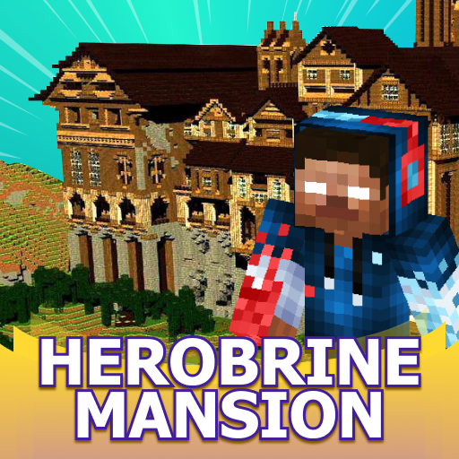 Herobrine Mansion Map for Minecraft PE icon