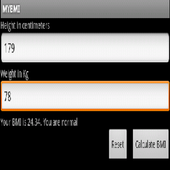 BMI CALCULATOR icon