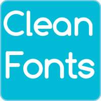 Clean Fonts for FlipFont