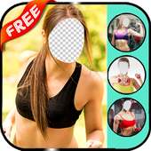 Power Girl Fitness Photo Editor