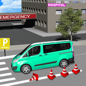 Car Parking at Multi -Story Hospital 3D icon
