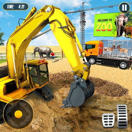 Simulateur De Construction De Zoo Animalier icon