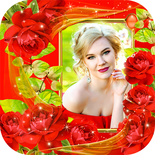Rose Photo Frame आइकन