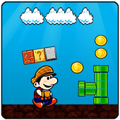 Super world of Maryio running icon