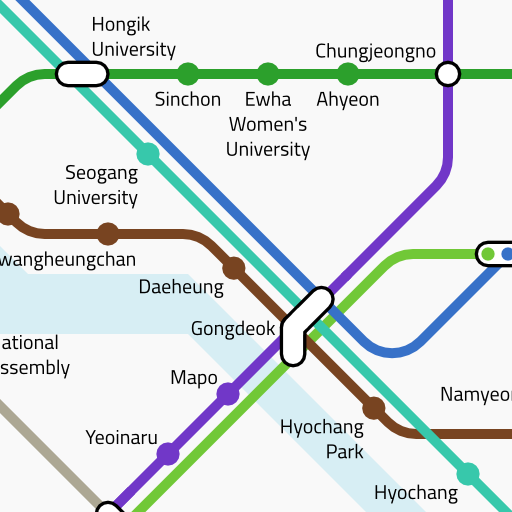 Seoul Subway Map icon