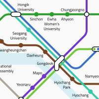 Seoul Subway Map on 9Apps