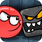 Ball Bounce and Rotate - Red Bounce Ball Adventure icon