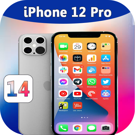 Phone 12 Launcher, OS 14 iLauncher, Control Center icon