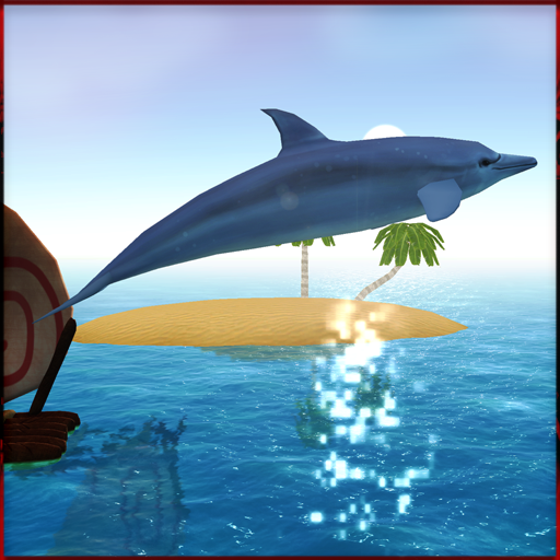 Dolphin game 3D icon