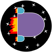 Space Travel easy play game icon