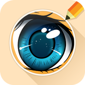 絵を描くアニメからの恐怖の眼 icon