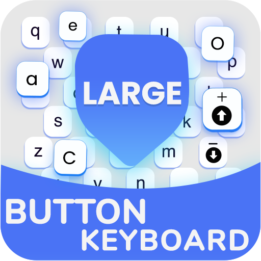 Large Button Keyboard - Big keyboard for typing आइकन