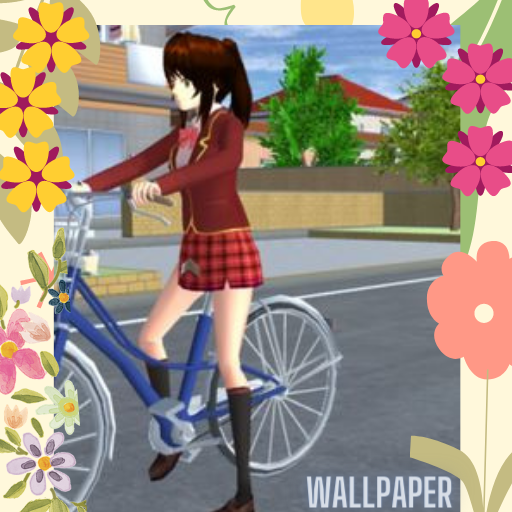 Anime Sakura High School Wallpaper Girly icon
