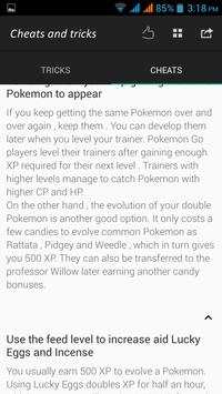 Pokemon Tricks &Cheats screenshot 3