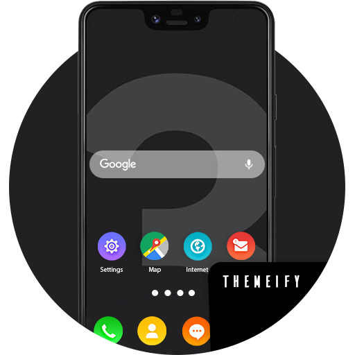 ikon theme and launcher for google pixel 3 xl