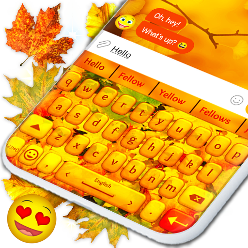 Autumn Leaves Keyboard 🍂 Leaf HD Theme Keyboards icon