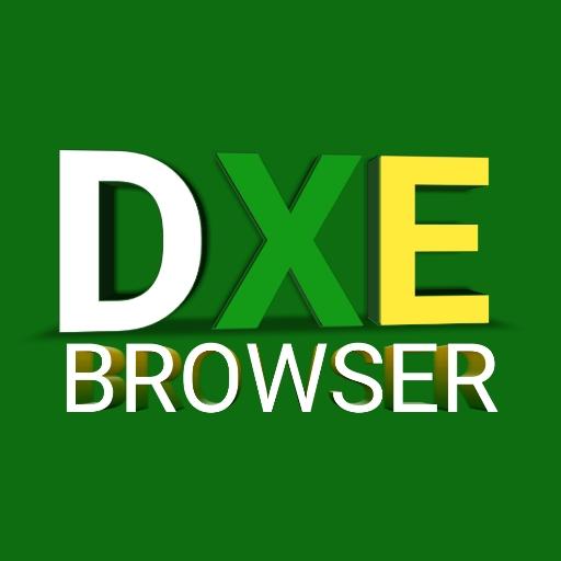 DXE BROWSER - All in one Video Downloader icon