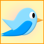 flying bird game icon