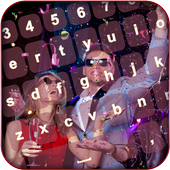 New Year Party Photo Keyboard icon