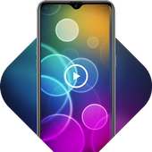 Fantasy colored ball live wallpaper | light color on 9Apps