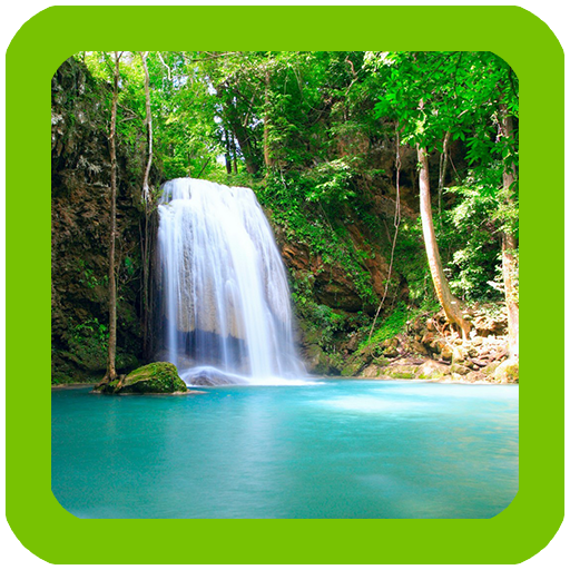 Waterfall Nature Wallpaper icon