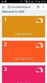 CMS Report By Railway screenshot 1