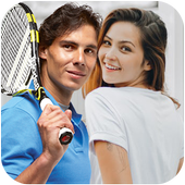 Selfie with Rafael Nadal: Tennis Photo Editor icon