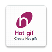 Hot gif maker icon