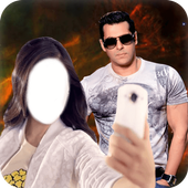Selfie With Salman Khan-Photo Name with SK icon