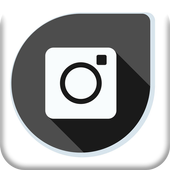 Silver camera icon
