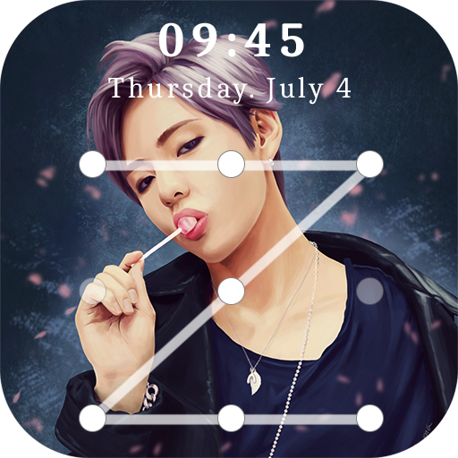 Lock Screen &amp; Wallpapers for Kpop Stars أيقونة
