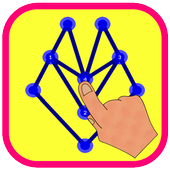 1 Line - Dot Cross puzzle icon