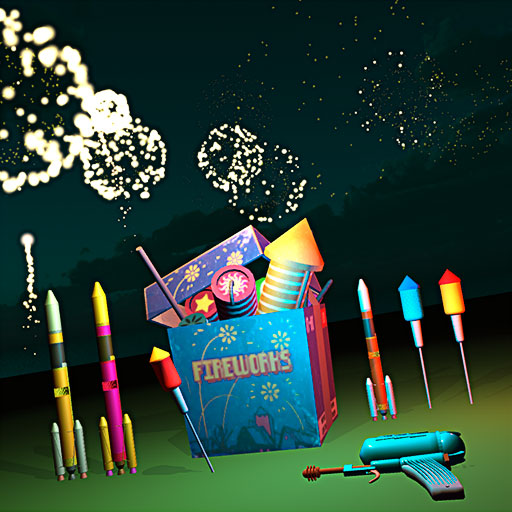 Fireworks Simulator Games 3D icon