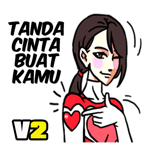 Stiker Cewe Romantis WAStickerApps icon