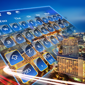 Night Shine City Light Keyboard Theme icon