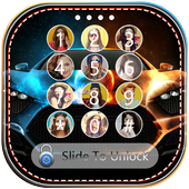 Racing Car Lock Screen icon