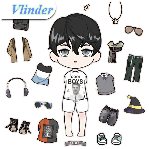 Vlinder Boy: Dress up games icon