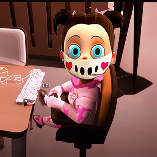 Scary Baby Pink Horror Game icon