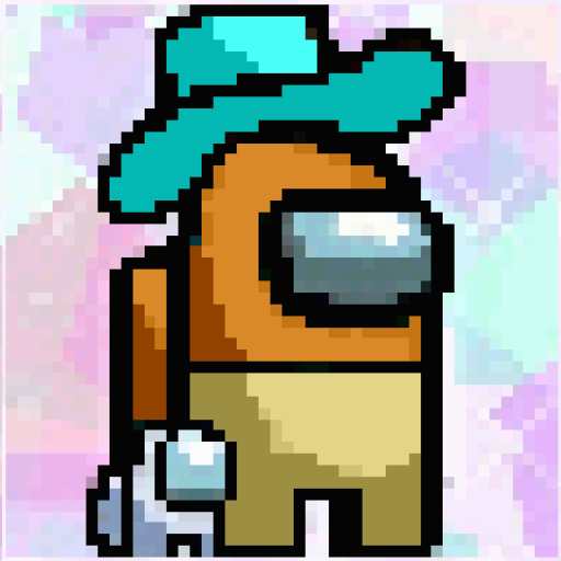 Among Us Pixel character generator, maker icon